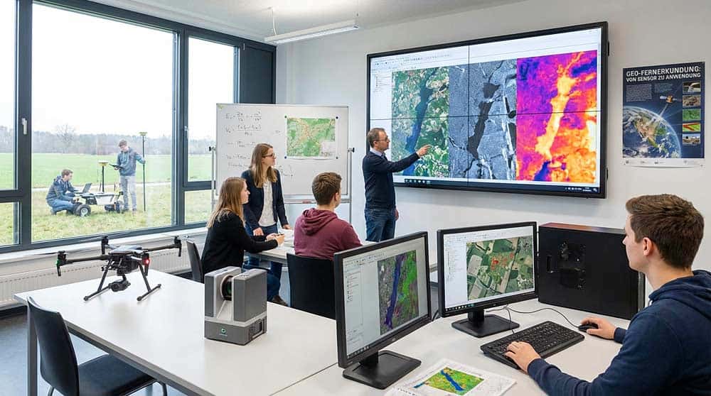 Was lernt man in der Geo-Fernerkundung an der Uni?