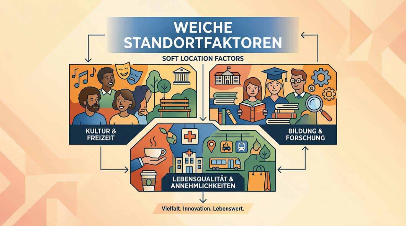 Weiche Standortfaktoren im Überblick
